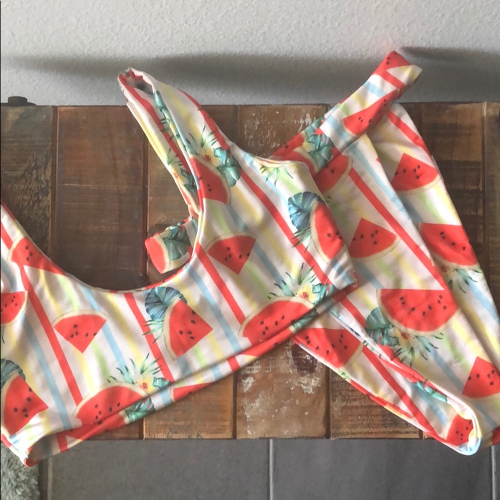 Prettylittething watermelon swimsuit